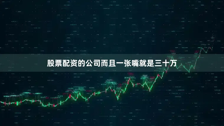 股票配资的公司而且一张嘴就是三十万